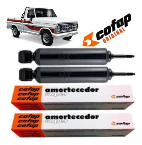 Par Amortecedor Traseiro F1000 1973 Até 1990 - L12613