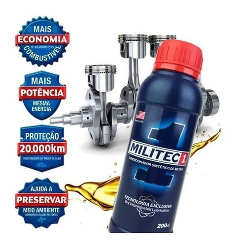 Militec 1 Condicionador De Metais Lacrado Original 200ml