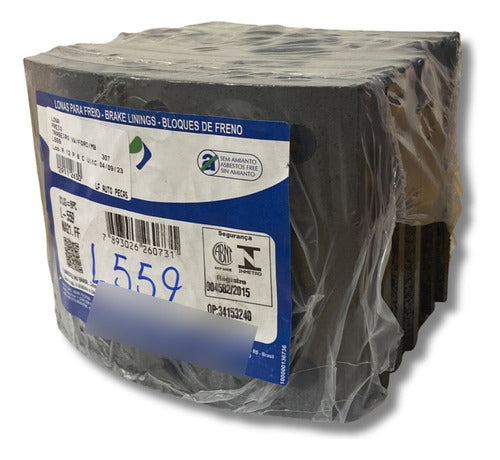 Lona Freio Traseira Vw 8150 8160 9150 - Accelo 815 - L559