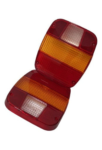 Par Lente Lanterna Traseira Para Ford Vw Marmita Caminhão