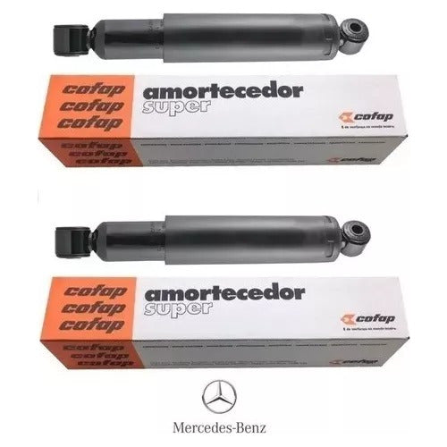 Par Amortecedor Dianteiro/traseiro Para Mb 608 708 -b47417