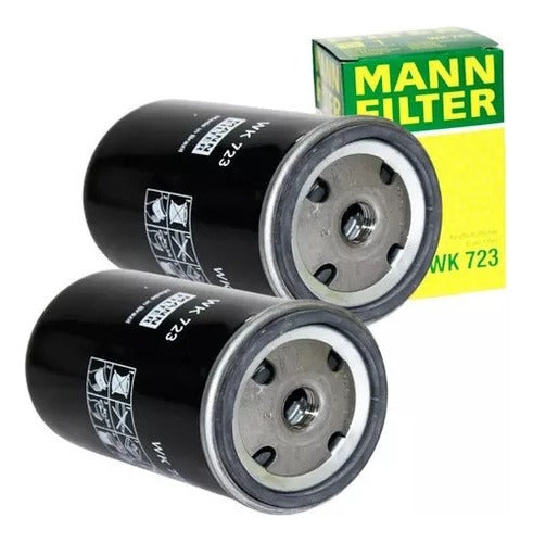 Kit 02 Filtro Blindado Oleo Combustível Wk723 Psc72/2