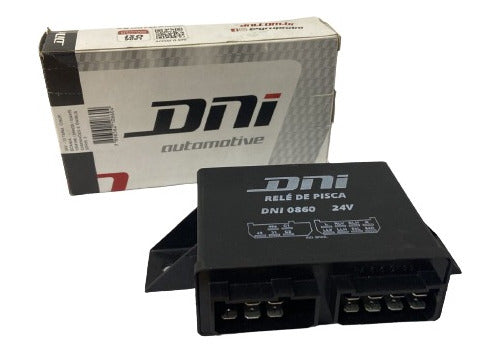 Relé Pisca Para Scania 112/113 - 13 Terminais C/ Suporte 24v