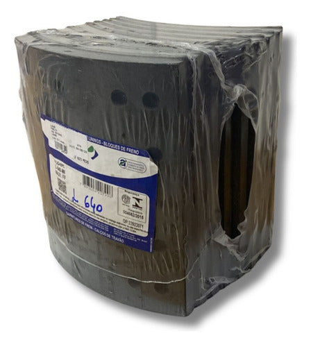 Jogo Lona Freio Para Vw Onibus - L674 Lonaflex