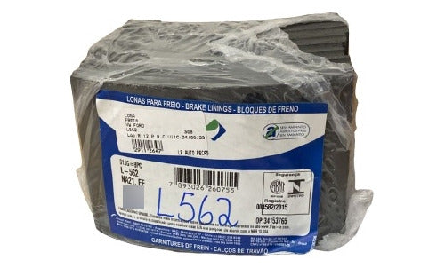 Lona Freio Vw 8150 8160 9150 - L562 + 70 Rebites