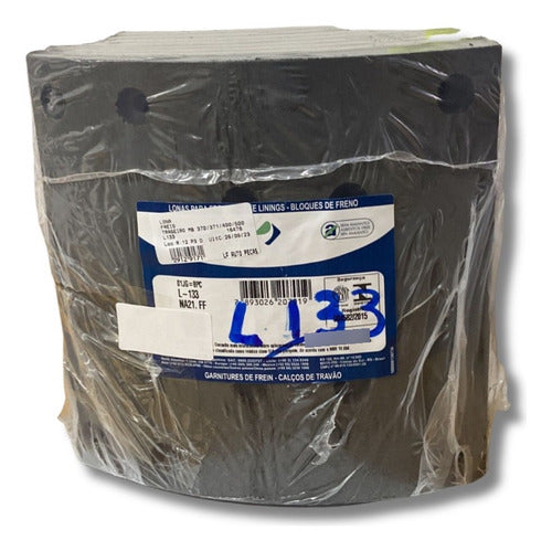 Jogo Lona Freio Diant/tras Mb - L133 Lonaflex