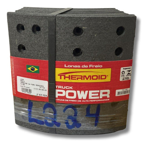 Lona De Freio Thermoid Th166 Equivalente L224