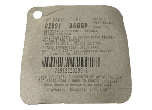 Retentor Da Caixa De Mudanças Sabo - 02991baggp