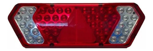 Lanterna Traseira Guerra Led Caminhão Carreta 24v