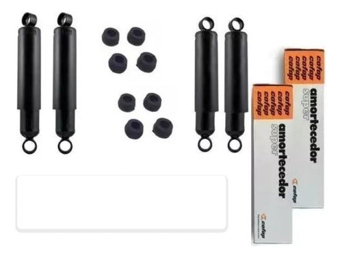 Kit 4 Amortecedor Para Toyota Bandeirantes 94 Em Diante