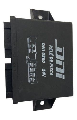 Relé Pisca Para Scania 112/113 - 13 Terminais C/ Suporte 24v