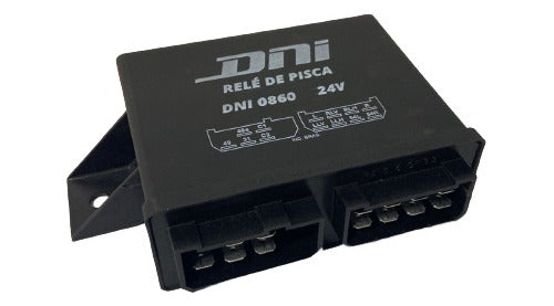 Relé Pisca Para Scania 112/113 - 13 Terminais C/ Suporte 24v