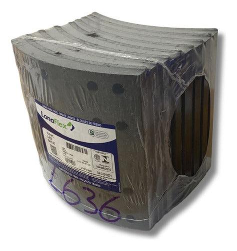 Jogo Lona Freio Carreta Ano 2000 Em Diante L636 Lonaflex