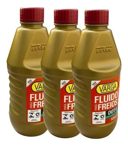 Kit 3 Óleo Fluido Freio Dot4 Trw Varga 500ml Rclf00054