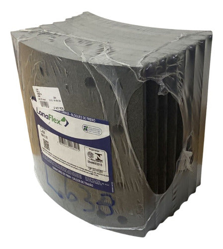 Jogo Lona Freio Carreta L638 Lonaflex